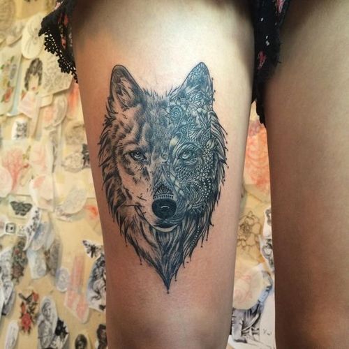 Refroidir les idées de tatouage loup tribal 2018