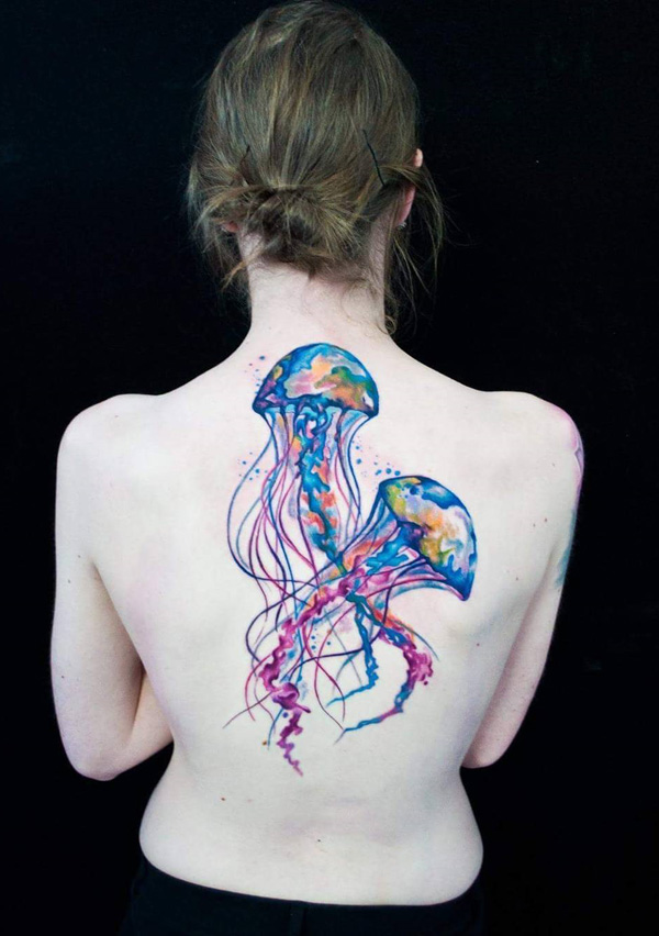 50 idées de tatouage de méduses