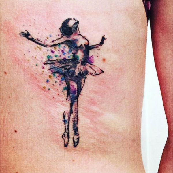 65+ belles conceptions de tatouage de danse