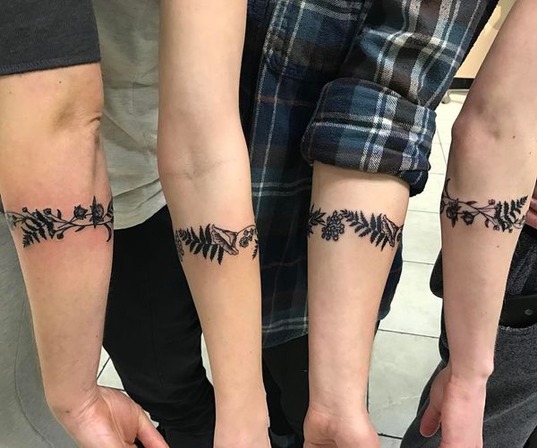 Les meilleurs tatouages ​​d'amis pour de vrais BFF