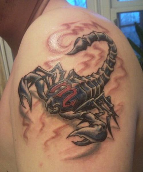 Idées impressionnantes de tatouage de scorpion 3D