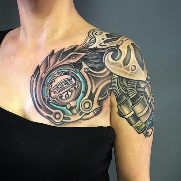 Tatouages ​​Steampunk - Fabulous Elements and Designs
