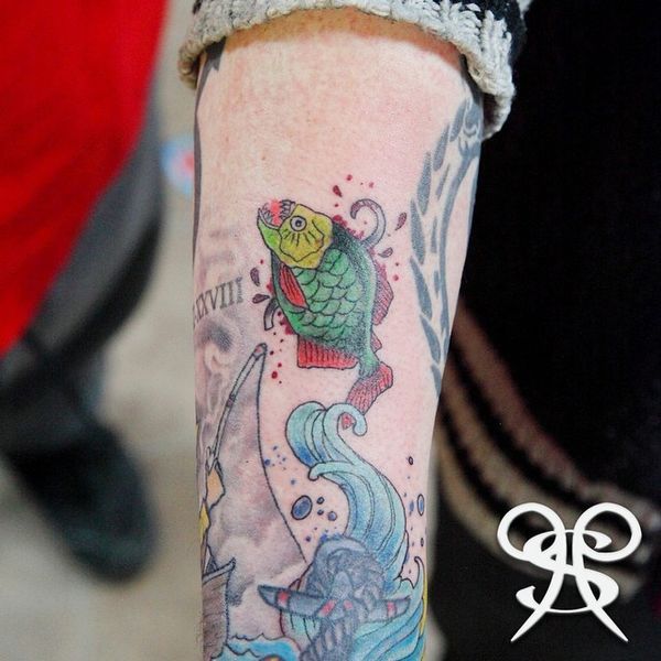Des tatouages ​​de hameçon fascinants avec des significations