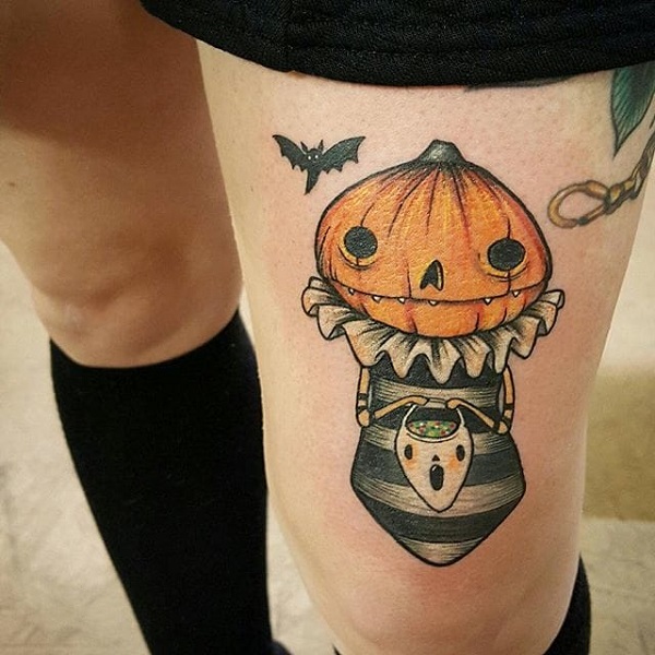55 dessins de tatouage d'Halloween