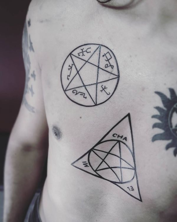 Idées de tatouage surnaturel: symboles et significations