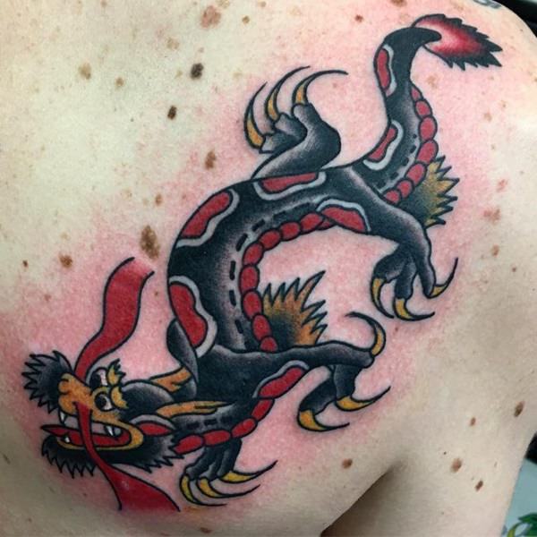 Meilleur 160 dessins de tatouage Dragon Kick-Ass à choisir (avec des significations)