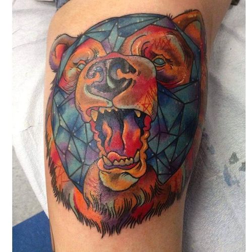 50 idées de tatouage grizzly excitant et créatif
