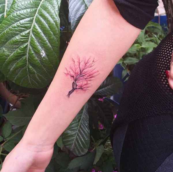 55 dessins de tatouage d'arbre