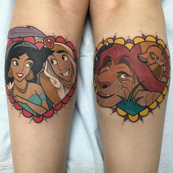 Tatouages ​​Disney mignons pour récupérer votre enfance