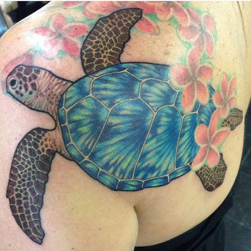 Dessins exclusifs de tatouages ​​de tortues de mer avec leur valeur symbolique