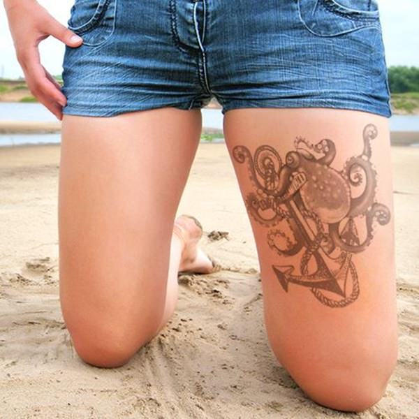 Meilleur 195 tatouages ​​de cuisses les mieux notés pour les femmes