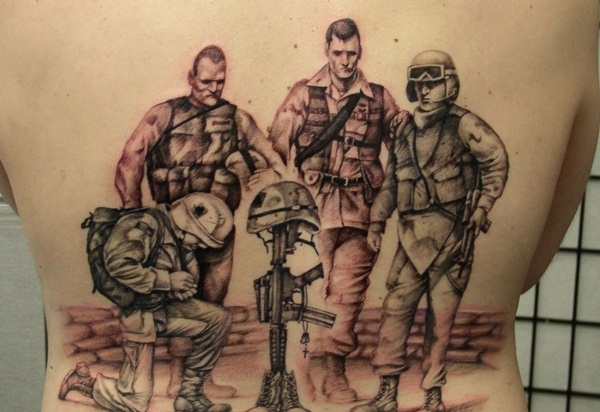 40 conceptions de tatouage de l'armée pour les hommes