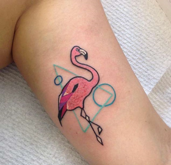 50 idées de tatouage Flamingo