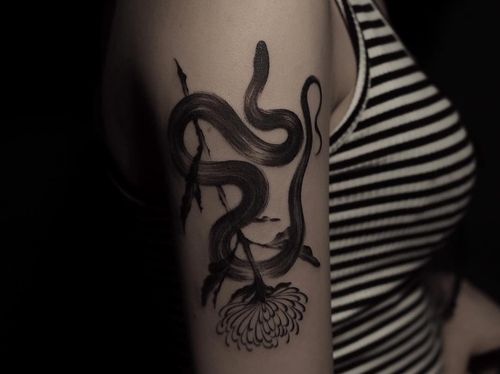 50+ tatouages ​​de serpent pour les femmes