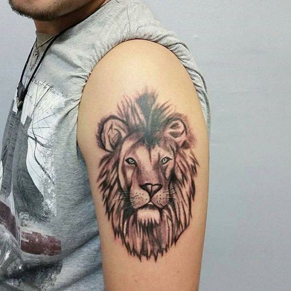 Meilleur 110 Meilleure collection de tatouages ​​de lion de 2018