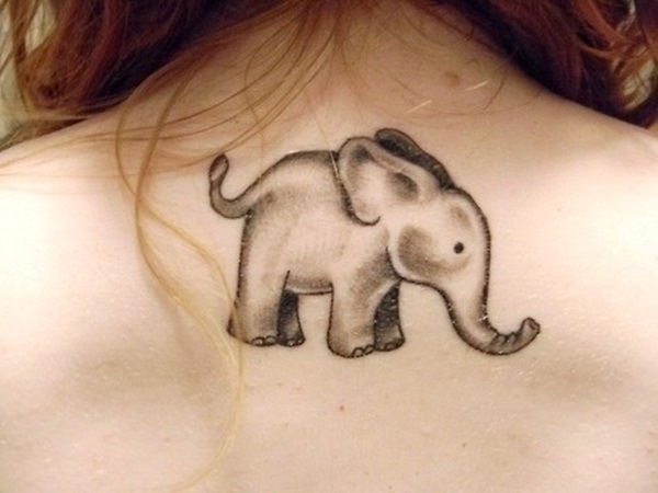 85 conceptions de tatouage mignon et petit éléphant