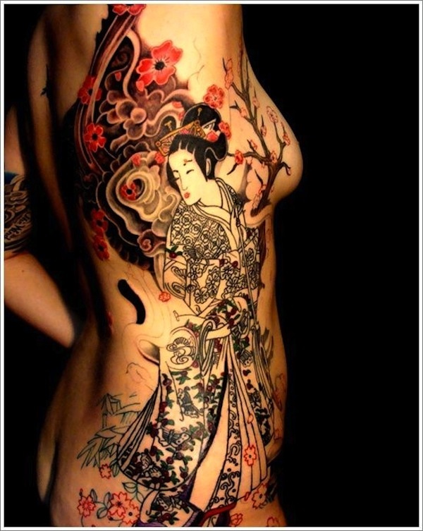 Ghostly Geisha Tatouages ​​et significations