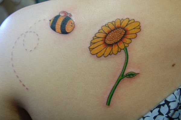 Belles significations de tatouage d'abeille et conceptions