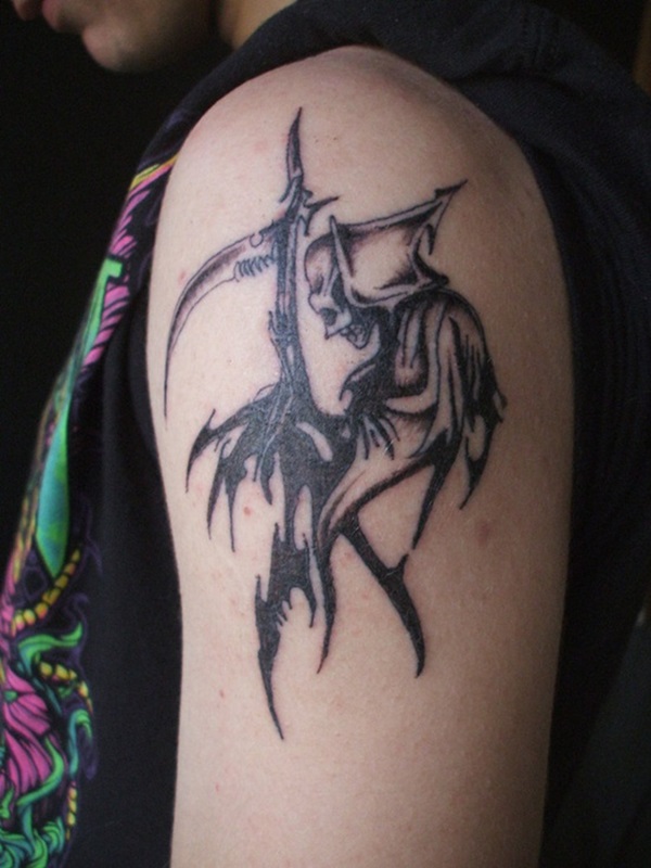 35 Daring Grim Reaper Idées et significations de tatouage