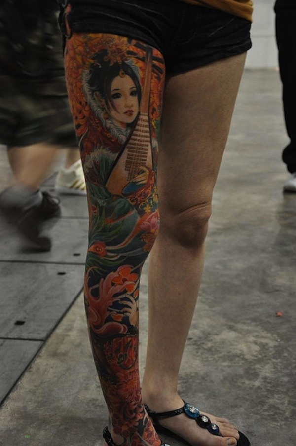 Ghostly Geisha Tatouages ​​et significations