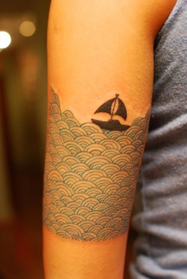 100 idées fraîches de tatouage nautique pour des amants de mer