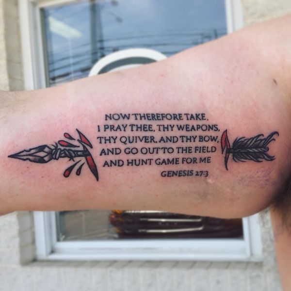 43 conceptions les plus honorables de tatouage de bible de la Bible