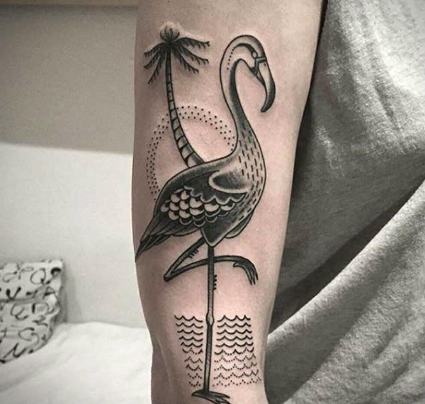 50 idées de tatouage Flamingo