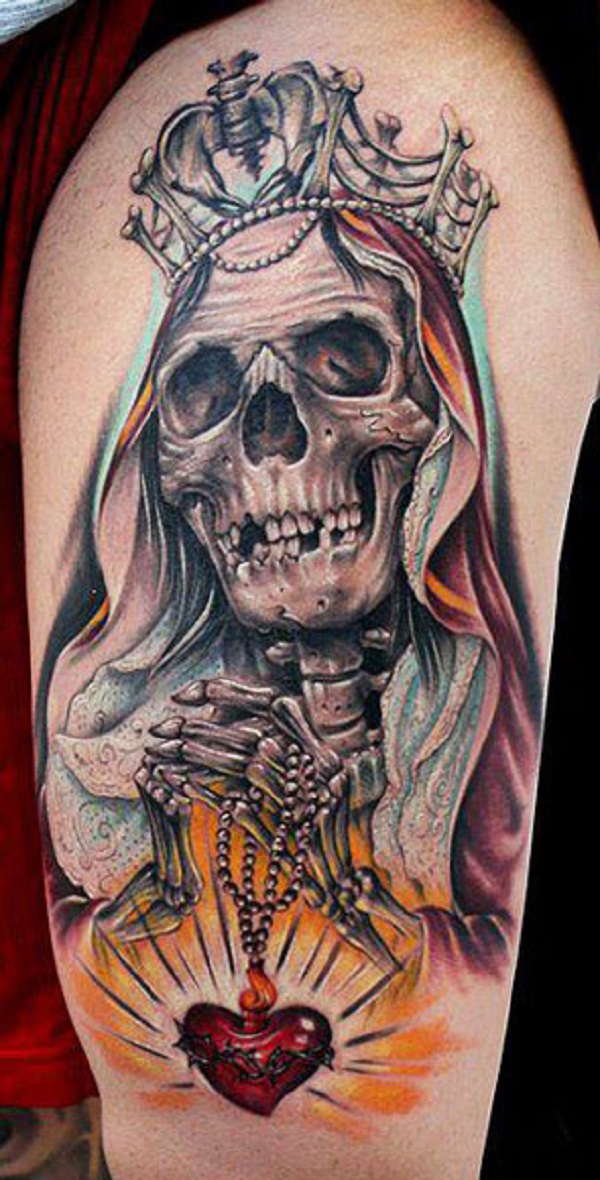Top 80 tatouages ​​de crâne effrayants et significatifs