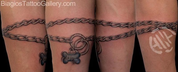 35 idées et significations étonnantes de tatouage de chaîne