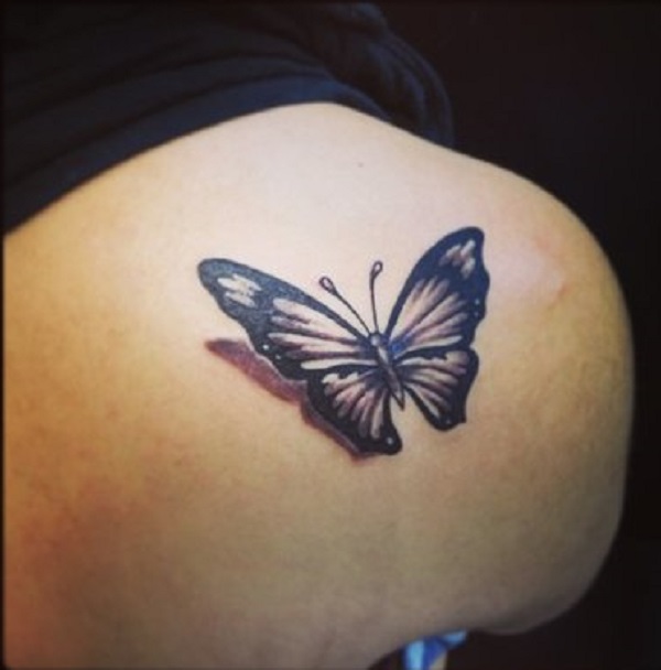 65 tatouages ​​de papillon 3D