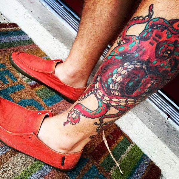 Meilleur 125 tatouages ​​de poulpe pour 2018