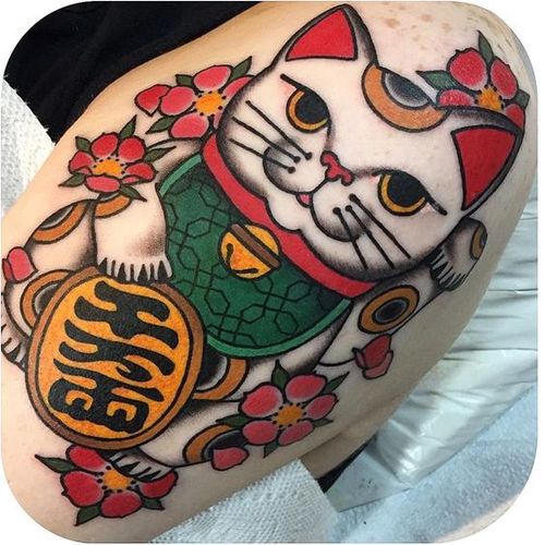Maneki Neko Idées pour les tatouages