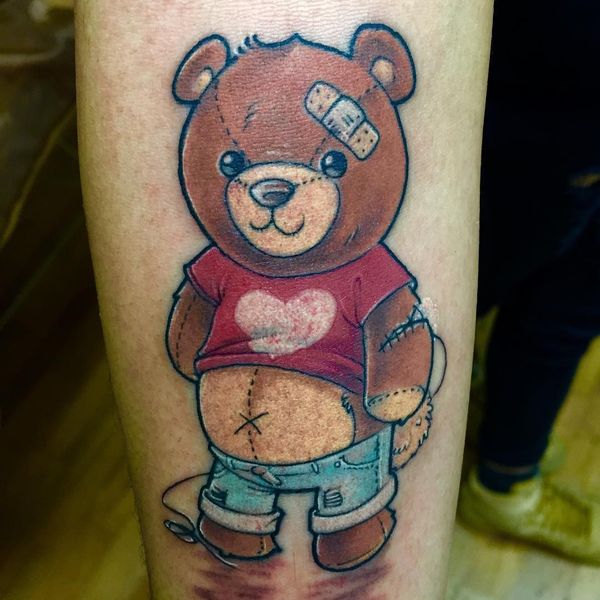 45 tatouages ​​extraordinaires d'ours en peluche