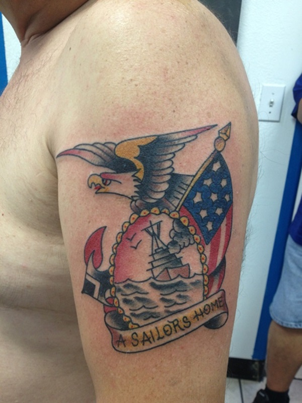 35 tatouages ​​et conceptions de drapeau américain