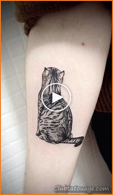 Petits tatouages chat femme tatouages