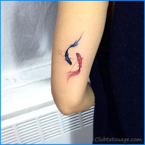 Petits tatouages - Tatouages de constellation