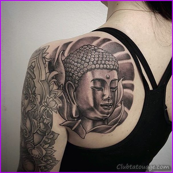 Petits tatouages de Bouddha pour votre bras ou votre jambe