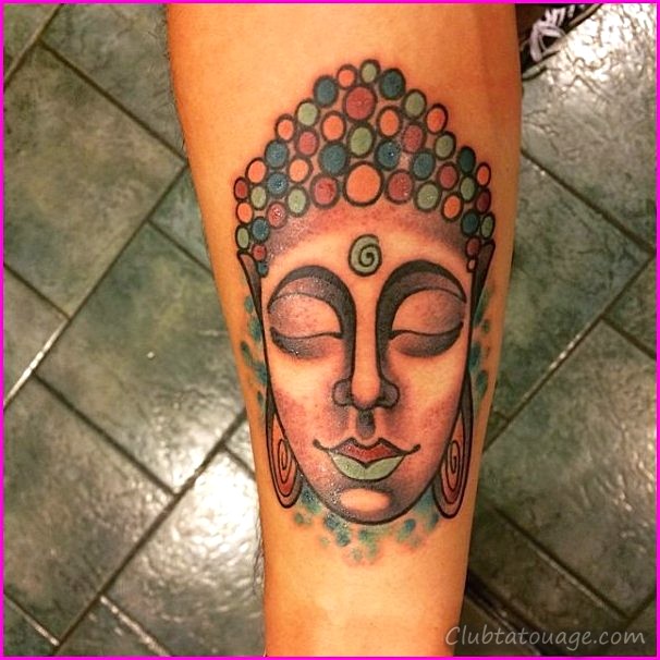 Petits tatouages bouddhistes