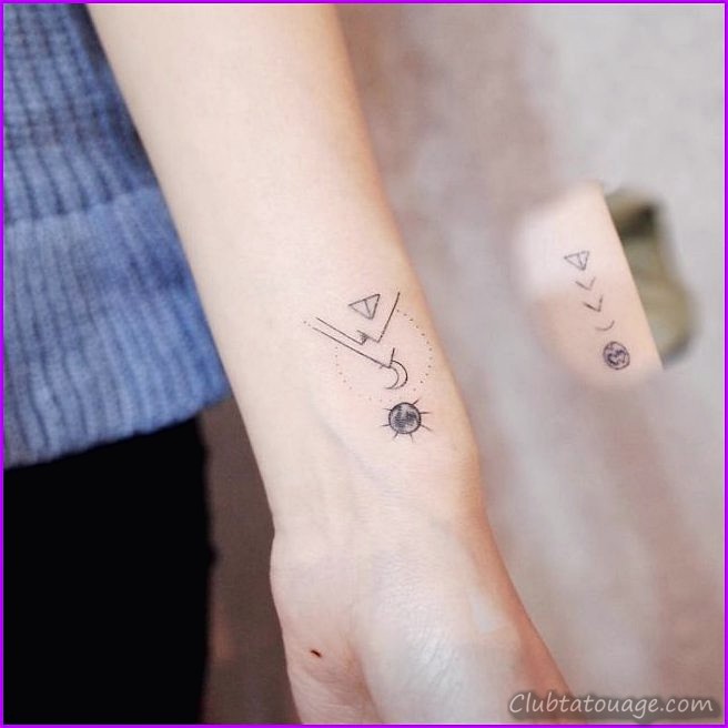 Exemple de petits tatouages