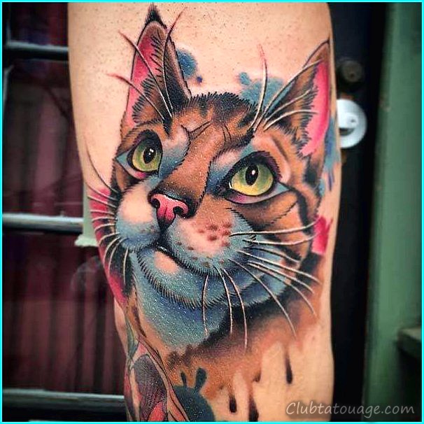 Petits tatouages graphiques de animaux de compagnie