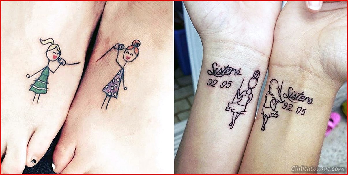Comment les modèles montrent de très petits tatouages