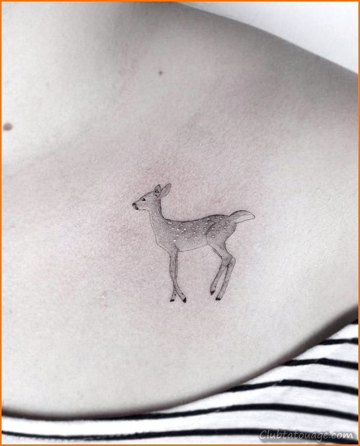 Petits tatouages graphiques - 100 de nos dessins animaux préférés
