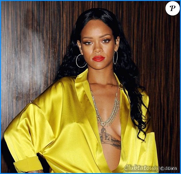Tatouages éphémères Rihanna
