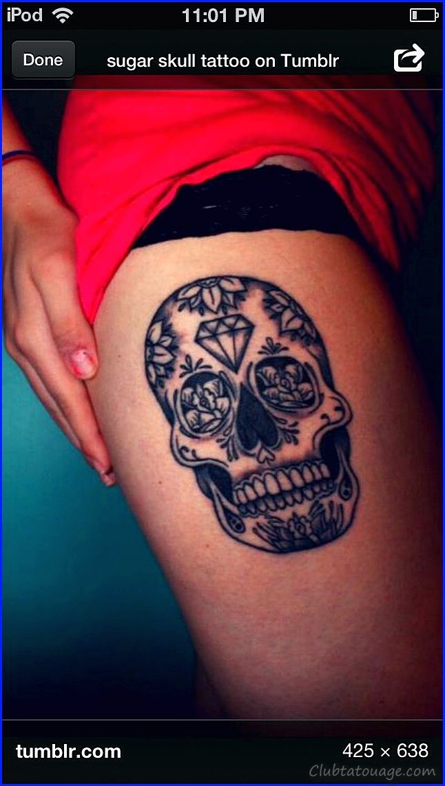 Idées de tatouage - Journée des tatouages de fille morte et de Phoenix