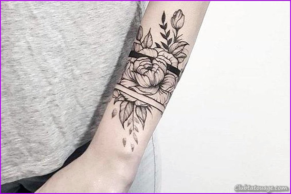 Tatouages IDEES - Idées de tatouage de bras de rose