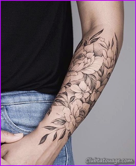 Dessin de tatouage de bras femme - 5 types de tatouages que vous pouvez considérer pour votre bras
