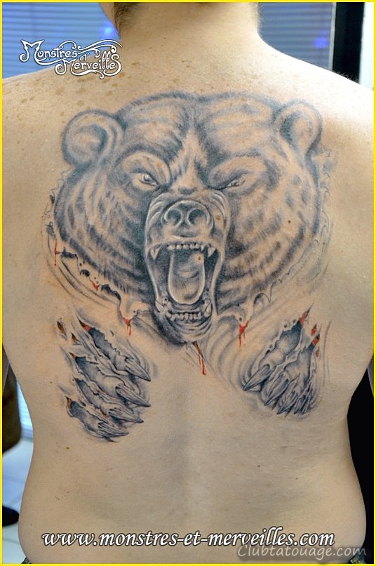 Tatouages d'ours animal - pourquoi tu devrais en avoir un