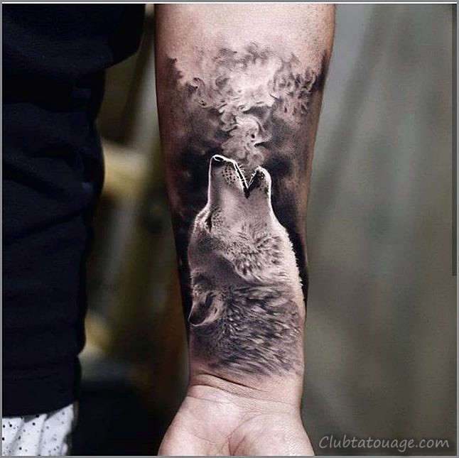 Tatouages d'animaux bras et jambes