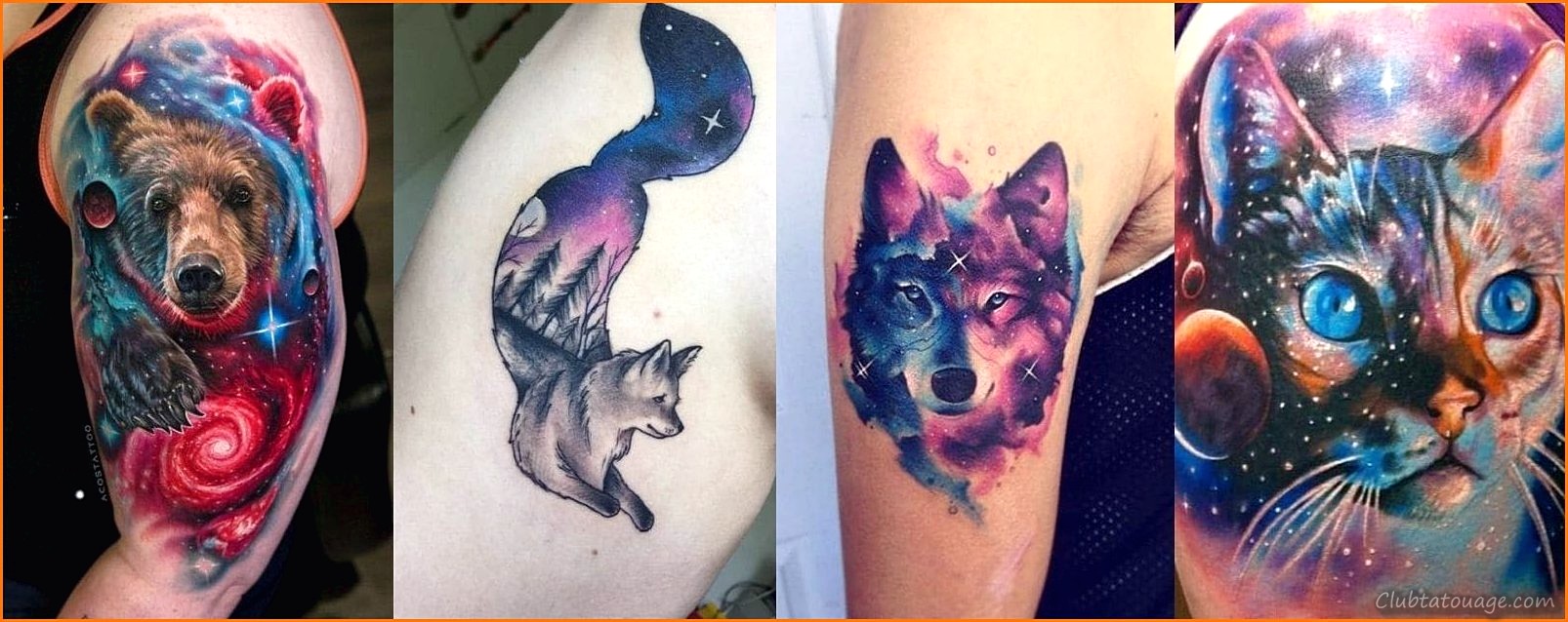 Super beaux tatouages d'animaux