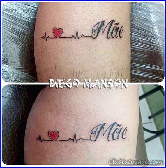 Exemple de tatouages avec le prénom sur celui-ci